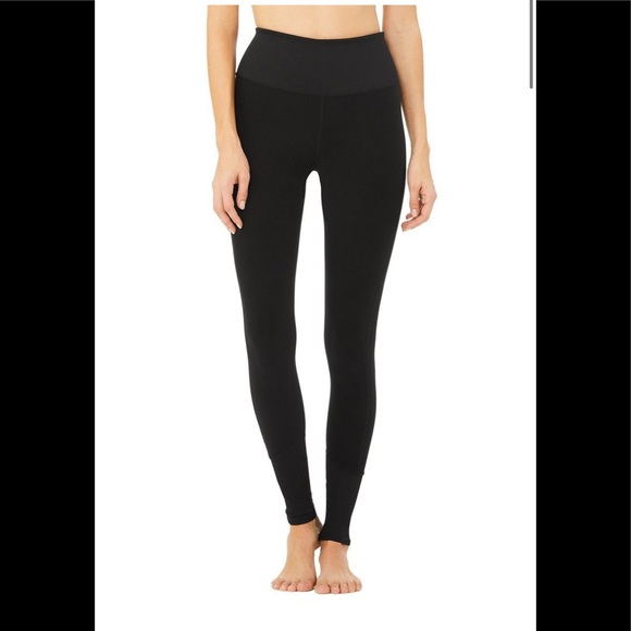 Alo High-Waist Alosoft Lounge Legging - Picture 1 of 4